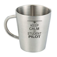 Thumbnail for Student Pilot Designed Stainless Steel Coffee Mugs