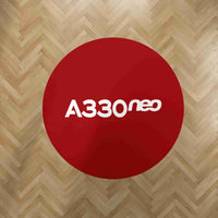 Thumbnail for A330neo & Text Designed Carpet & Floor Mats (Round)