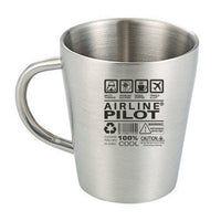 Thumbnail for Airline Pilot Label Designed Stainless Steel Coffee Mugs