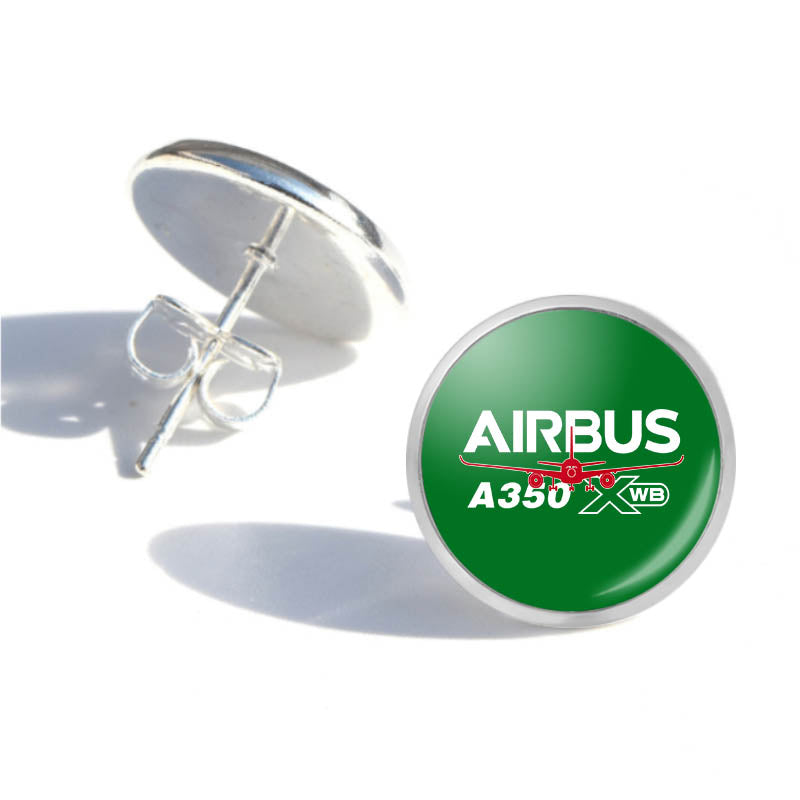 Amazing Airbus A350 XWB Designed Stud Earrings