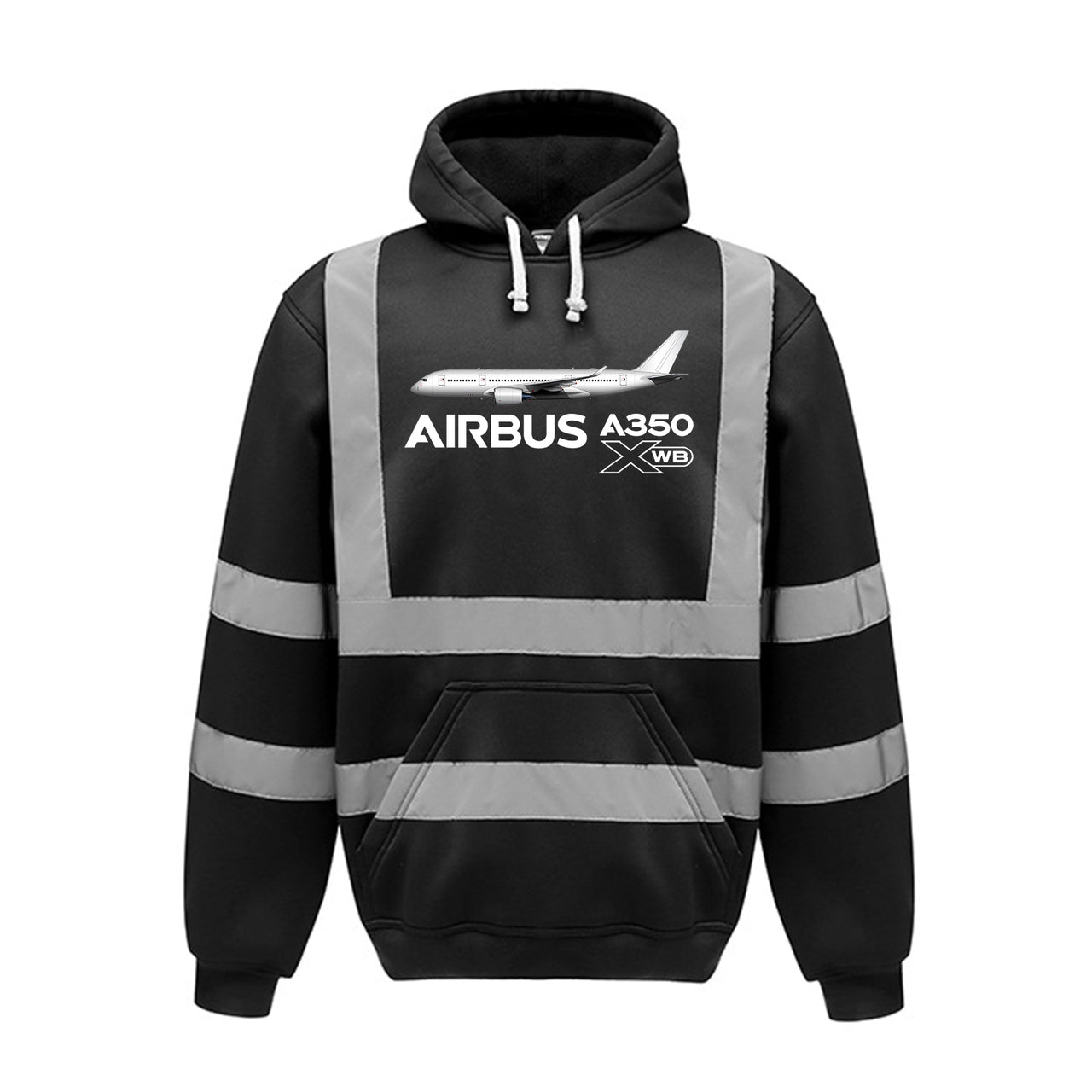 The Airbus A350 WXB Designed Reflective Hoodies