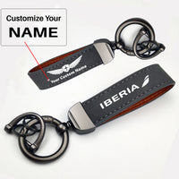 Thumbnail for Iberia Airlines Design Horseshoe Buckle Key Chains