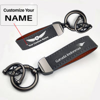 Thumbnail for Garuda Indonésia Airlines Design Horseshoe Buckle Key Chains