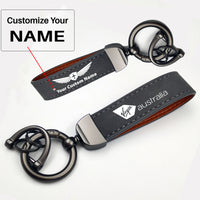 Thumbnail for Virgin Australia Airlines Design Horseshoe Buckle Key Chains