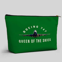 Thumbnail for Boeing 747 Queen of the Skies Designed Zipper Pouch