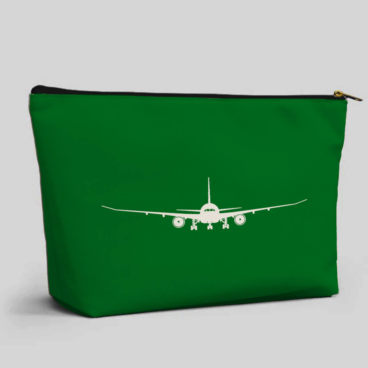 Boeing 787 Silhouette Designed Zipper Pouch