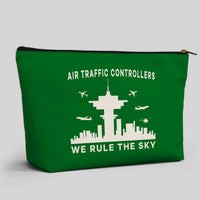 Thumbnail for Air Traffic Controllers - We Rule The Sky Designed Zipper Pouch