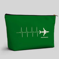 Thumbnail for Aviation Heartbeats Designed Zipper Pouch