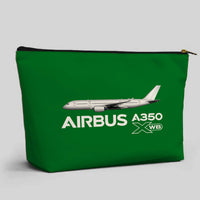 Thumbnail for The Airbus A350 WXB Designed Zipper Pouch