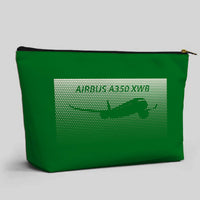 Thumbnail for Airbus A350XWB & Dots Designed Zipper Pouch