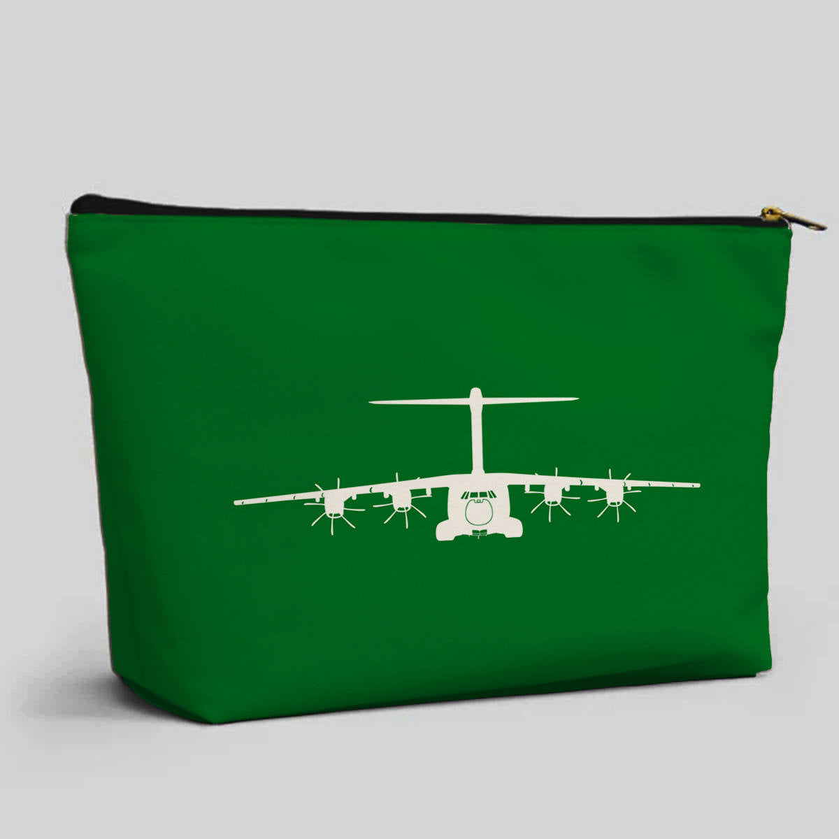 Airbus A400M Silhouette Designed Zipper Pouch