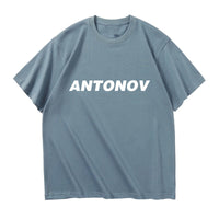 Thumbnail for Antonov & Text Designed Relax Fit T-Shirts