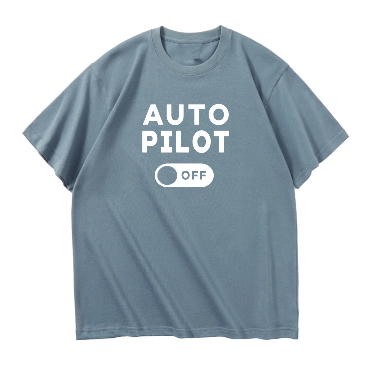 Auto Pilot Off Designed Relax Fit T-Shirts