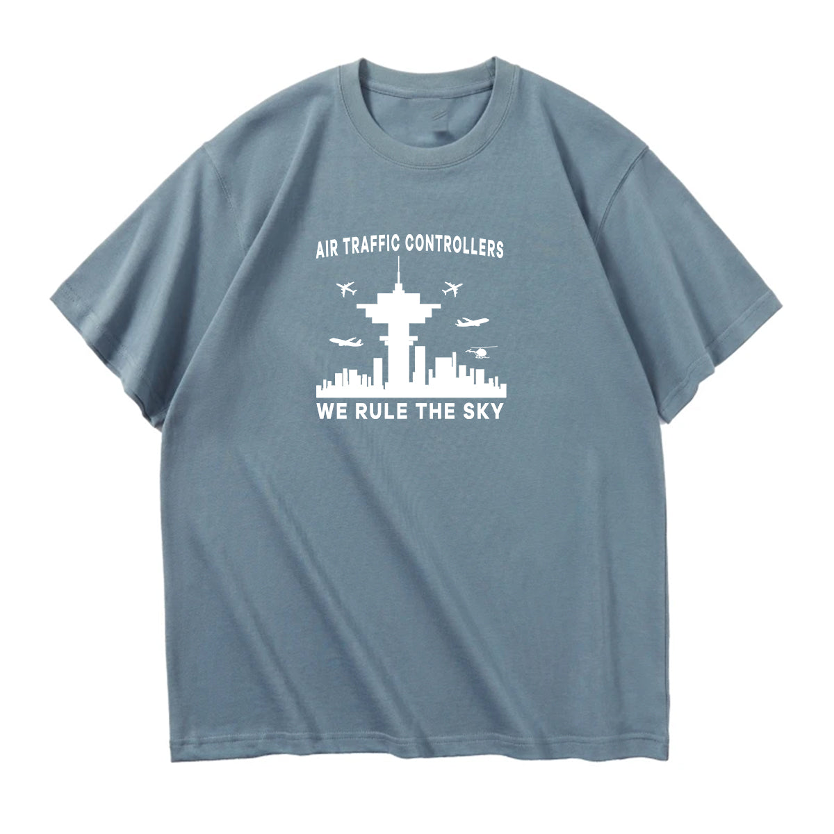 Air Traffic Controllers - We Rule The Sky Designed Relax Fit T-Shirts