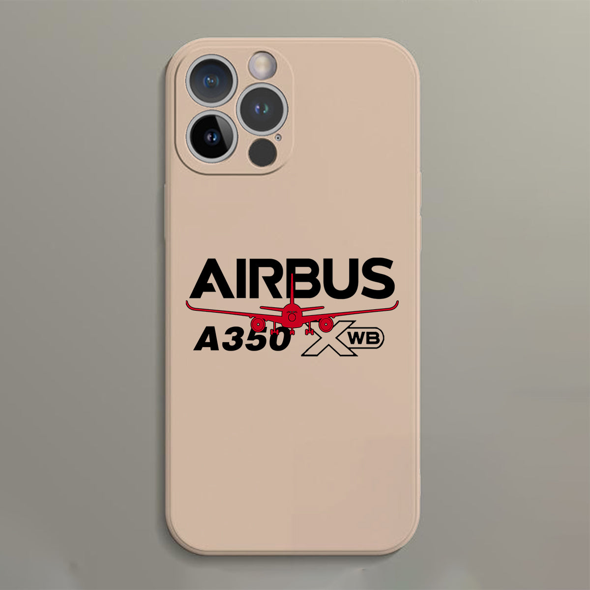 Amazing Airbus A350 XWB Designed Soft Silicone iPhone Cases