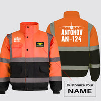 Thumbnail for Antonov AN-124 & Plane Designed Reflective Winter Jackets