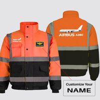 Thumbnail for The Airbus A380 Designed Reflective Winter Jackets