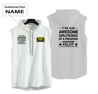 Thumbnail for I am an Awesome Girlfriend Designed Hooded Tank Tops