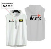 Thumbnail for Aviator Designed Hooded Tank Tops