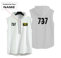 Thumbnail for Boeing 737 Designed Designed Hooded Tank Tops