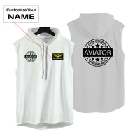 Thumbnail for %100 Original Aviator Designed Hooded Tank Tops