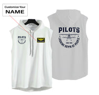 Thumbnail for Pilots Looking Down at People Since 1903 Designed Hooded Tank Tops