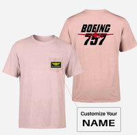 Thumbnail for Amazing Boeing 757 Designed Pocket T-Shirts