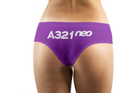 Thumbnail for A321neo & Text  Designed Women Panties & Shorts