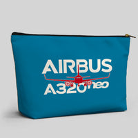 Thumbnail for Amazing Airbus A320neo Designed Zipper Pouch