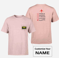 Thumbnail for In Aviation Designed Pocket T-Shirts