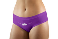 Thumbnail for Airbus A350 Silhouette Designed Women Panties & Shorts