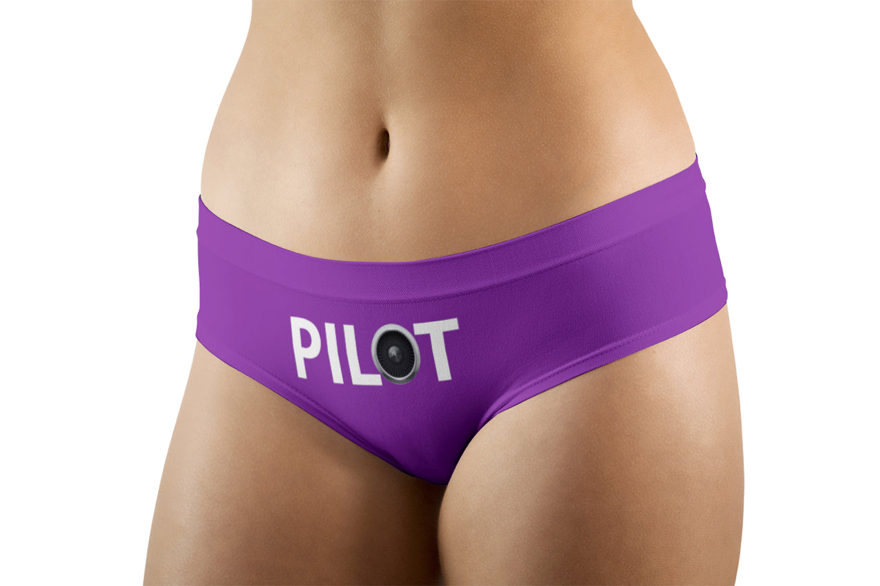 Pilot & Jet Engine Designed Women Panties & Shorts