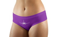 Thumbnail for Boeing 737-800NG Silhouette Designed Women Panties & Shorts