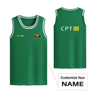 Thumbnail for CPT & 4 Lines Designed Basketball Style Sports Tank Tops