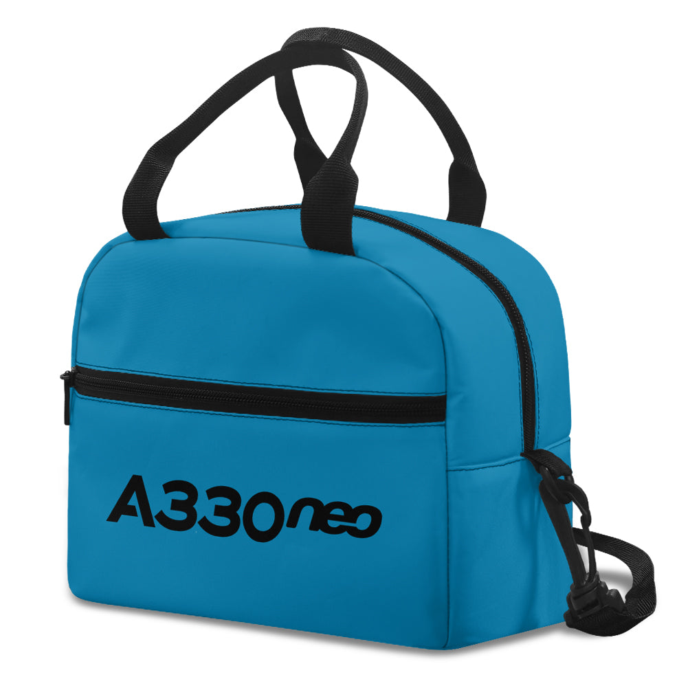 A330neo & Text Designed Lunch Bags