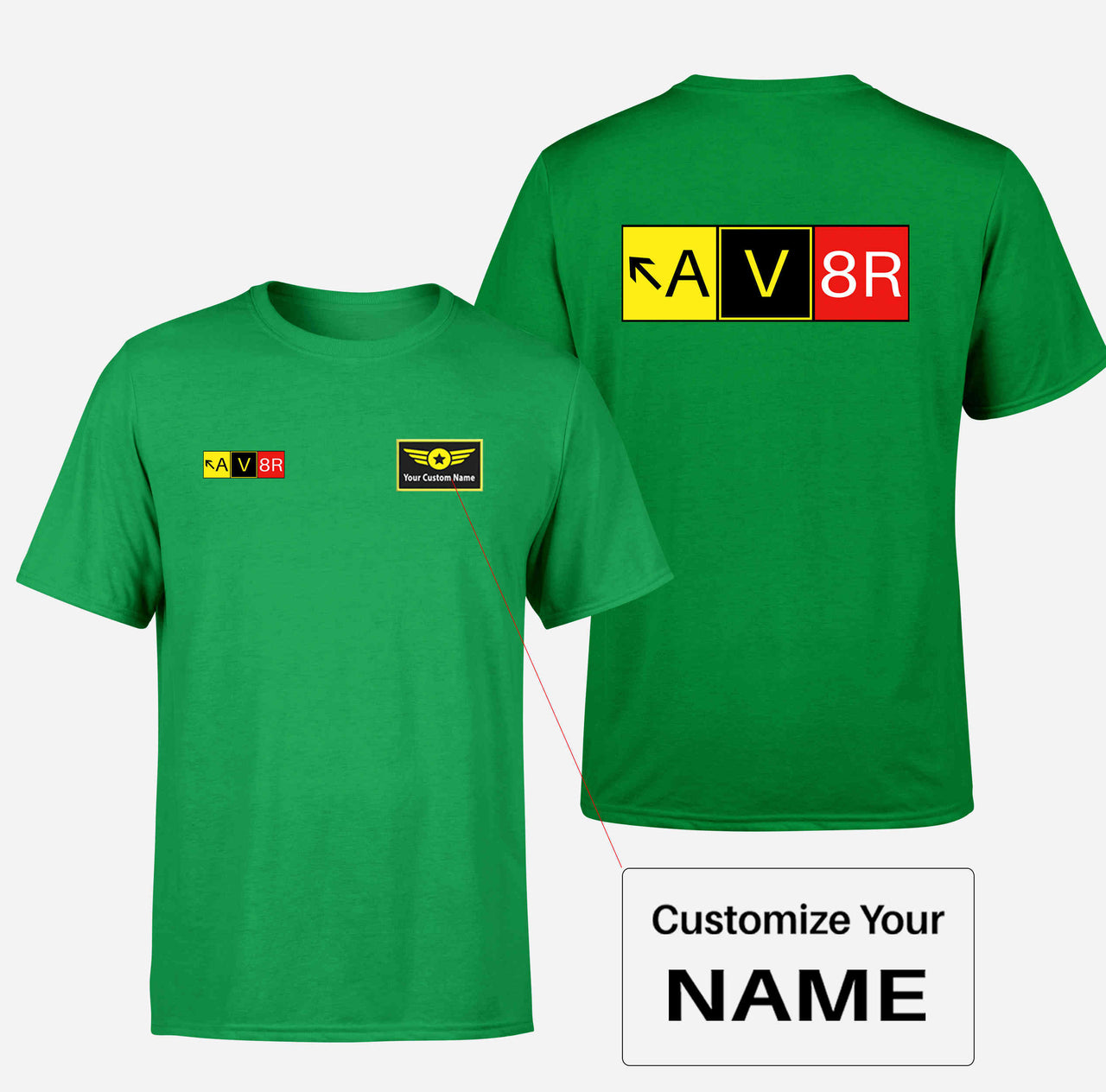 AV8R Double-Side T-Shirts