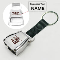 Thumbnail for Piper PA28 & Plane Designed Airplane Seat Belt Key Chains