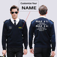 Thumbnail for Rule 1 - Pilot is Always Correct Designed Wool Pilot Sweaters