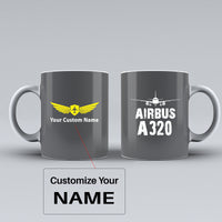 Thumbnail for Airbus A320 & Plane Designed Metal Lighters