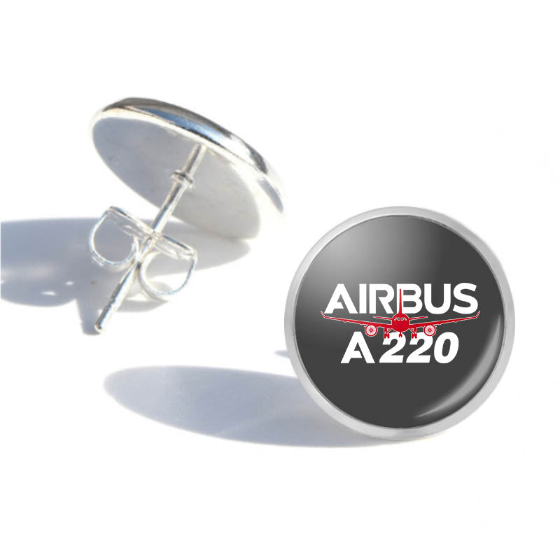 Amazing Airbus A220 Designed Stud Earrings