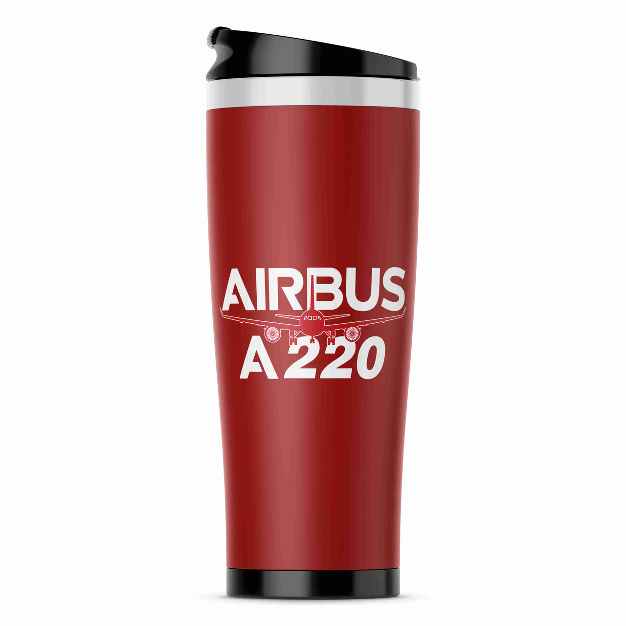 Amazing Airbus A220 Designed Stainless Steel Travel Mugs