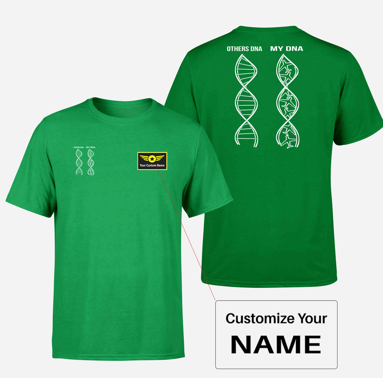 Aviation DNA Double-Side T-Shirts