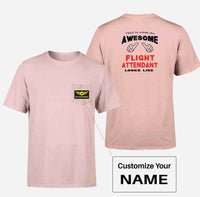 Thumbnail for Flight Attendant Designed Pocket T-Shirts