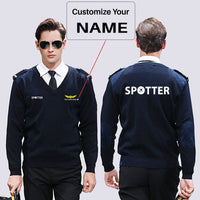 Thumbnail for Spotter Designed Wool Pilot Sweaters