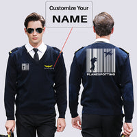 Thumbnail for Planespotting Designed Wool Pilot Sweaters