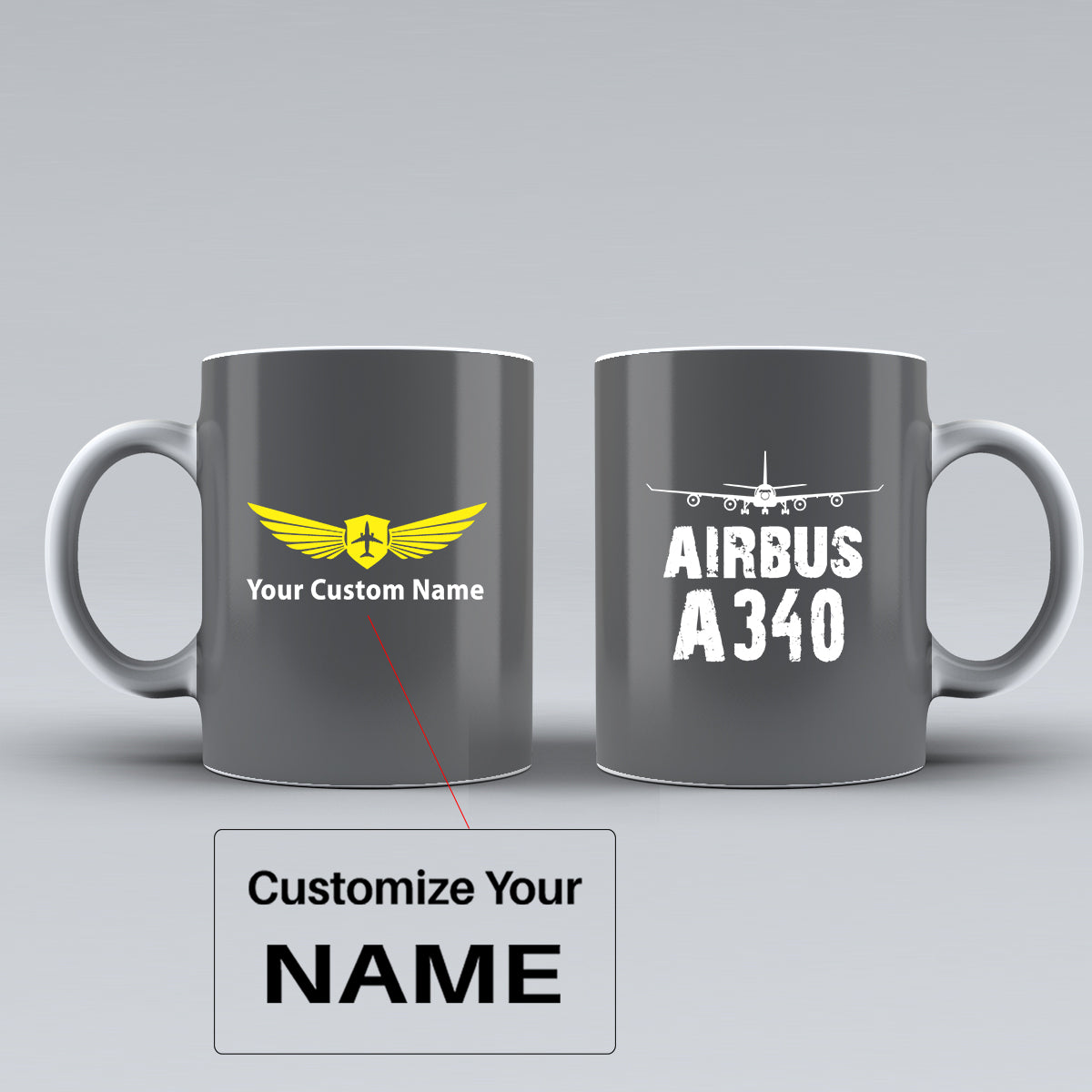 Airbus A340 & Plane Designed Metal Lighters