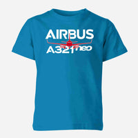 Thumbnail for Amazing Airbus A321neo Designed Children T-Shirts