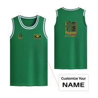 Thumbnail for Fighter Machine Designed Basketball Style Sports Tank Tops