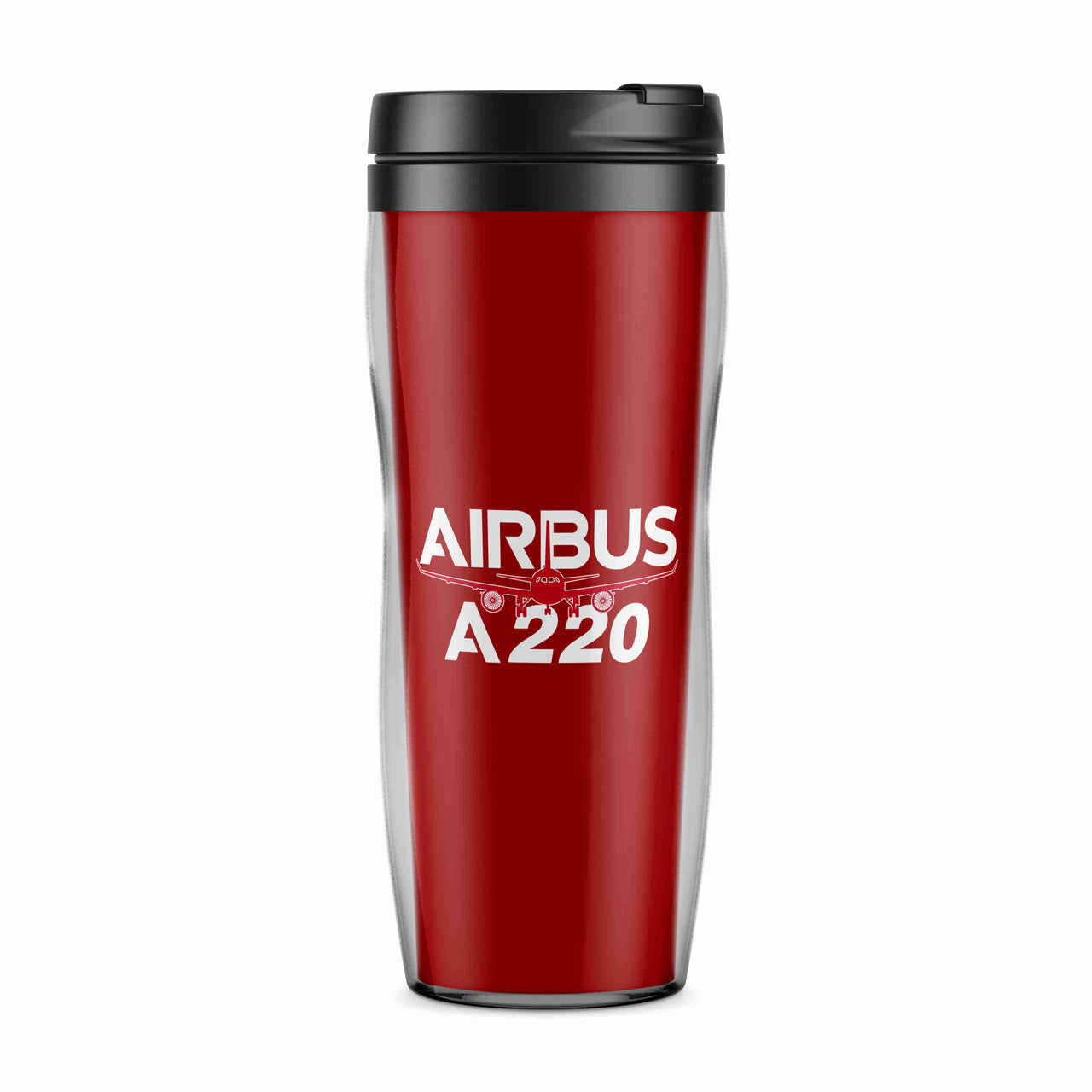 Amazing Airbus A220 Designed Plastic Travel Mugs