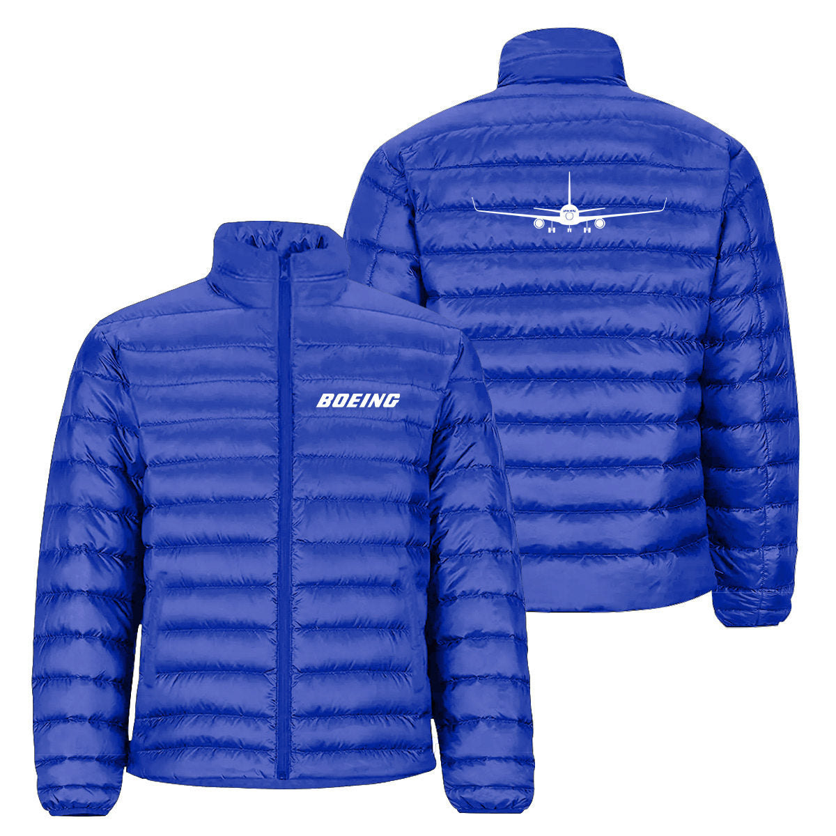 Boeing 767 Silhouette Designed Padded Jackets